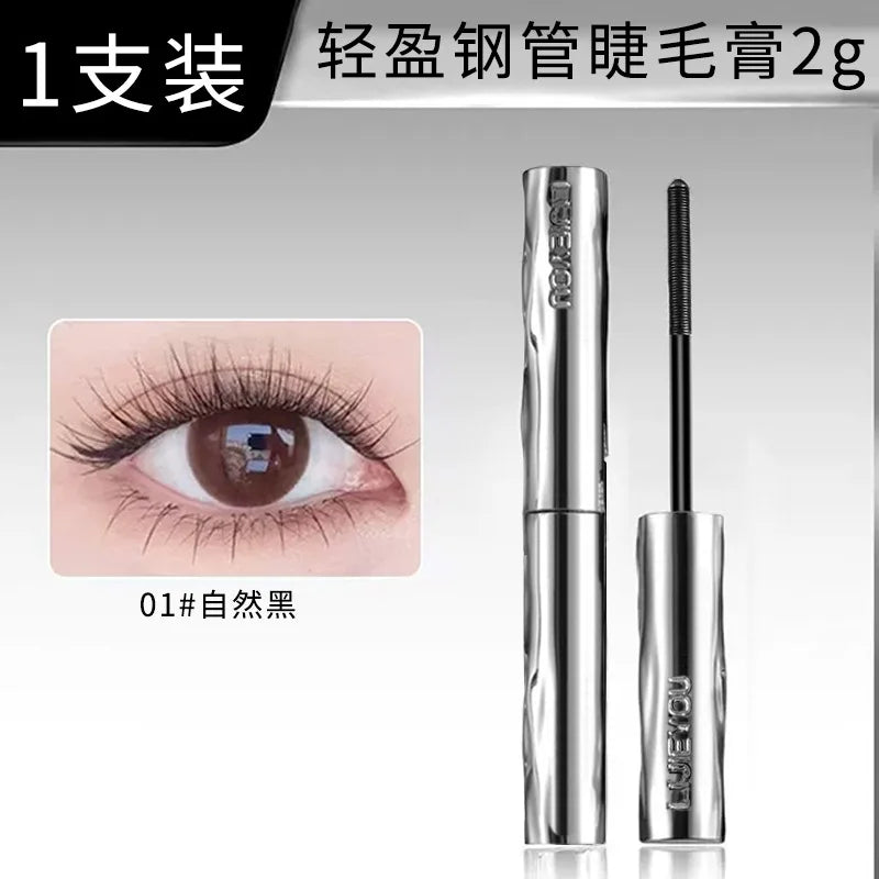 Spiral Mascara-Long-lasting Waterproof Eye Makeup,Steel Tube Spiral Brush Head,Easy Application for Lengthening&Volumizing Lash