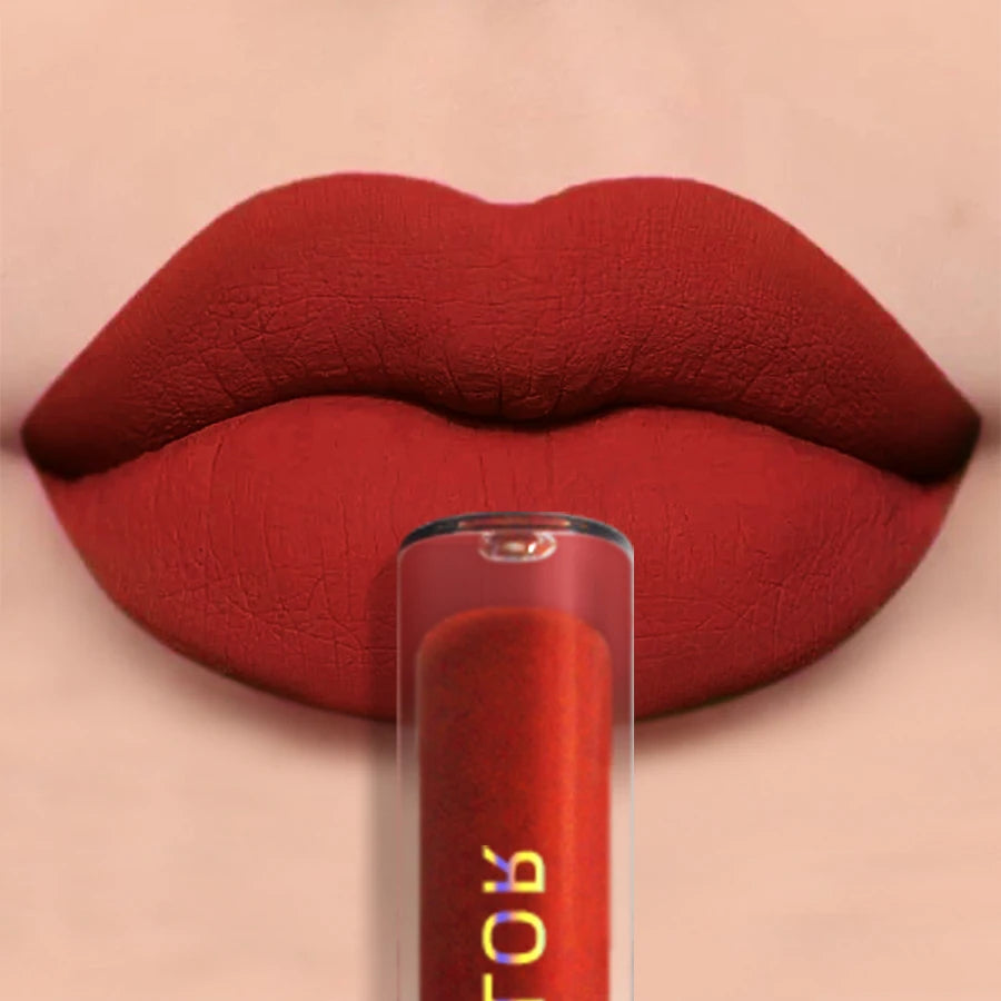 Lip Glaze Matte Nude Color Long Lasting Waterproof Liquid Lipstick Moisturizing Lip Stain Lip Tint Makeup Lip Gloss  lip plumper