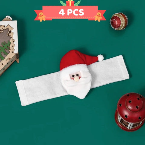 Christmas Cartoon Curtain Clasp Penguin Santa Claus Snowman Elk Holder Xmas Decor For Home Accessories