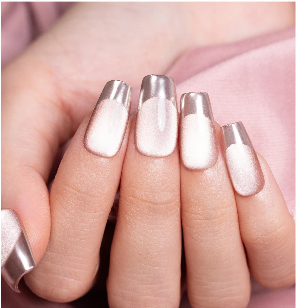 PUETNE 7.5ML Amber Moonlight Cat Magnetic Gel Nail Polish Winter Nails Jelly Glass Cat Eye Soak Off UV Semi-Permanent Varnish