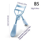 Professional Stainless Steel Eyelash Curler with Comb Tweezers Natural Curling Eyelash Clip Cosmetics Eye Makeup Beauty Tools