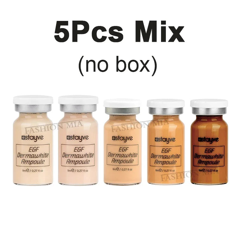 Korea Stayve 8ml BB Cream Glow Ampoule Kit Hyaluronic Moisturizing Foundation Cream For Men and Women Beauty Skin Care