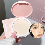 CACE Face Pressed Powder Soft Mist Setting Powder Three-color Pseudo-free Makeup Long Lasting Oil Control Waterproof Foundation
