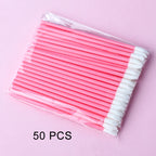 5/50/100 Pcs Lip Brushes Soft Cosmetic Lip Brush Lipstick Lip Glossy Wands Cleaner Applicator Eyeshadow Makeup Brush Tool