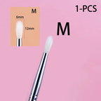 Highlighter Brush Eyeshadow Crease Brush Contour Crease Highlighter Sculpting Makeup Brushes 100% Goat Hair Tapered Beauty Tool