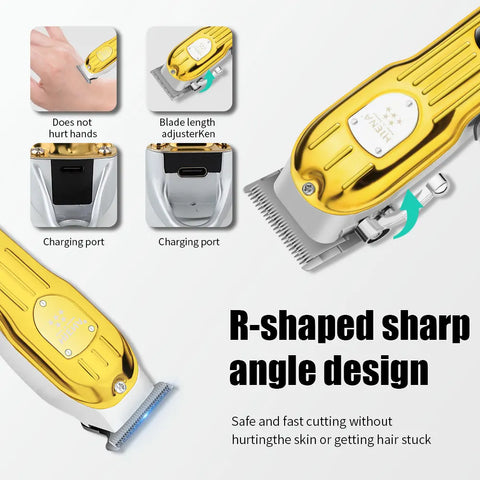 HIENA hair machine 3 in1/1pc Hair Cutting Grooming Kit Professional Hair Clippers and Shaver Set Cordless Beard Trimming for Men