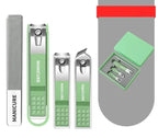 Germany Nail Clipper Set a Full Set of New High-grade Men and Women on Special Nails Cut Nail Clippers Pedicure Tool Boxes