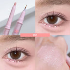 Double Head Lying Silkworm Eyeliner Liquid Down To Shadow Pencil Eye Highlighting Eyeshadow Stick Natural Big Eye Makeup Gel Pen
