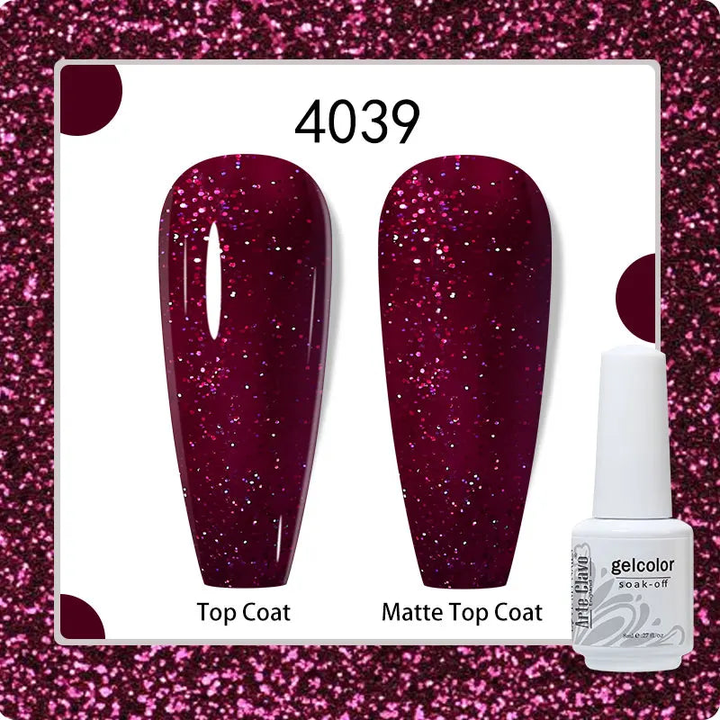 Arte Clavo 8ml HEMA TPO Free Gel Nail Polish Nail Art Manicure Semi Permanent Gel UV Hybrid Varnishes Base Top Coat Enamels New