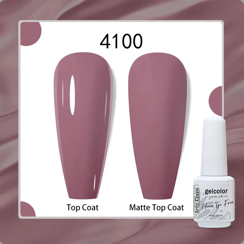 Arte Clavo 8ml HEMA TPO Free Gel Nail Polish Nail Art Manicure Semi Permanent Gel UV Hybrid Varnishes Base Top Coat Enamels New