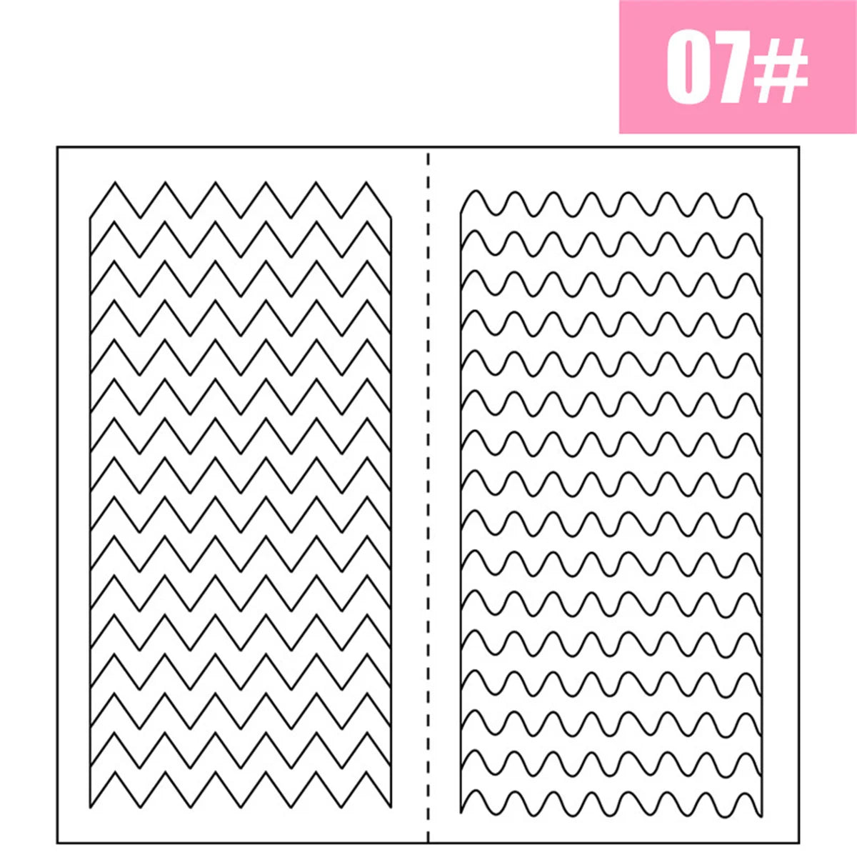 1PCS White French Manicure Strip Nails Sticker Stencil Guide French Nail Art Decals Form Fringe DIY Line Tips Decoration Tools