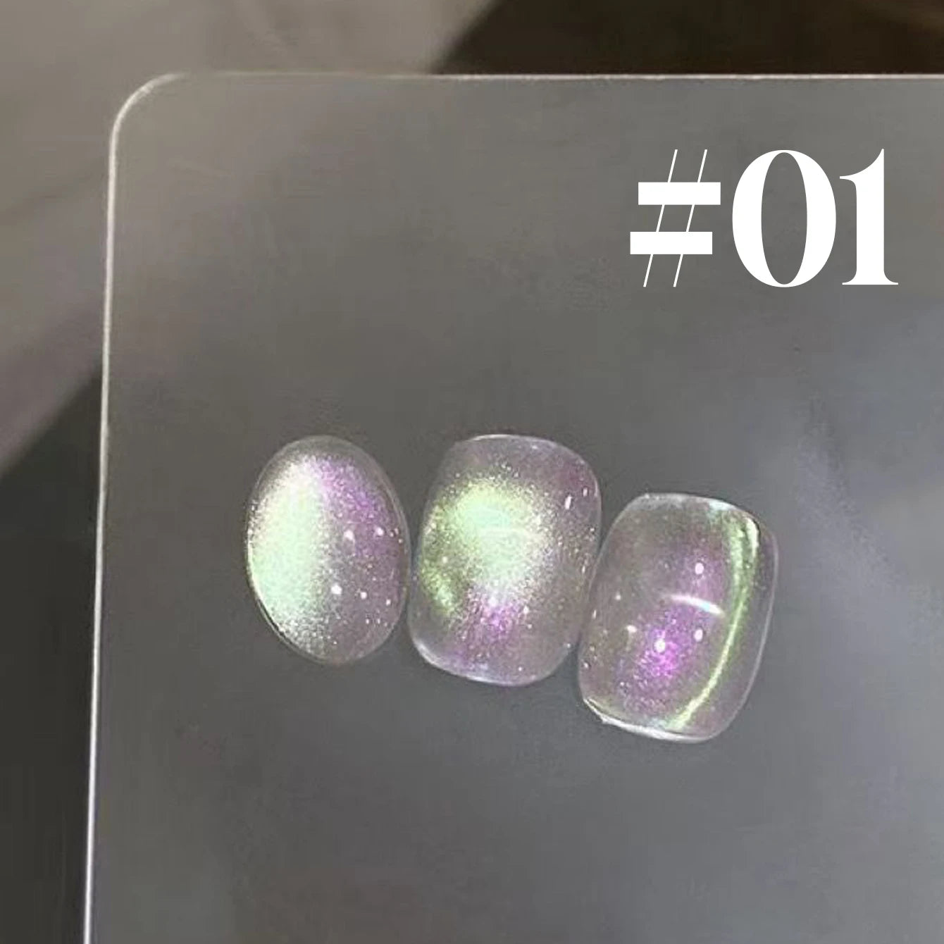 12ML 1-6PCS Popular Winter Internet Celebrity Hot-selling Northern Lights Cat Eye Magnet Gel Nail Polish Nail Art Nail Supplies