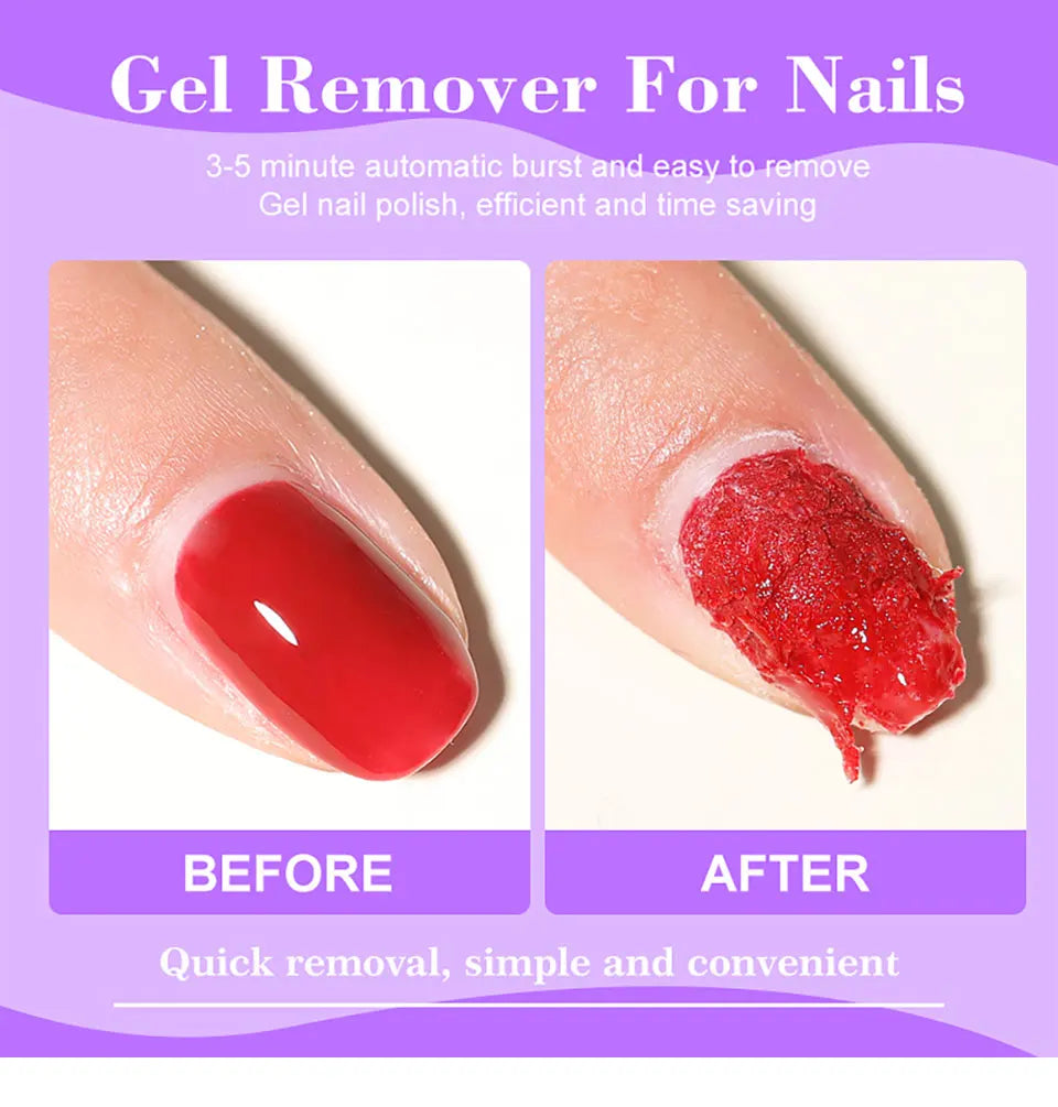 MOSKANY 15ml Magic Remover Nail Gel Polish for Soak Off UV Gel Polish Fast Removal Semi Permanent Varnish Polish Cancel Glue