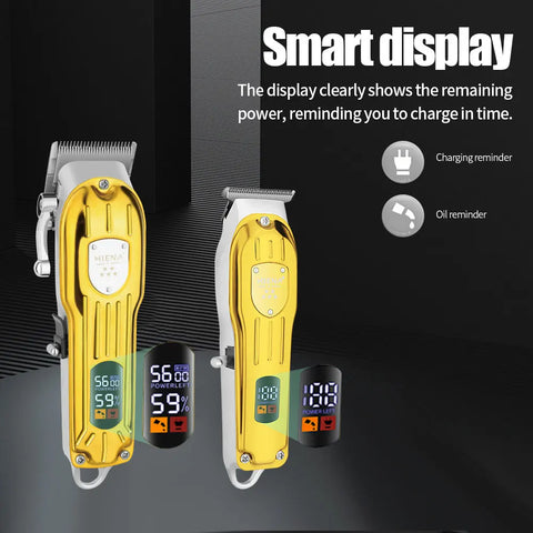 HIENA hair machine 3 in1/1pc Hair Cutting Grooming Kit Professional Hair Clippers and Shaver Set Cordless Beard Trimming for Men