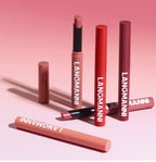 New Rotating Velvet Matte Lipstick Long Lasting Waterproof Lipstick Non-Stick Cup Lip Stain Tint Cosmetics Pencil Liner Makeup