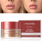 Lip Exfoliator Scrub and Moisturizer, Sugar Scrubs, Overnight Hydration & Softening, Brighten and Dark Lips Soothing Dryness