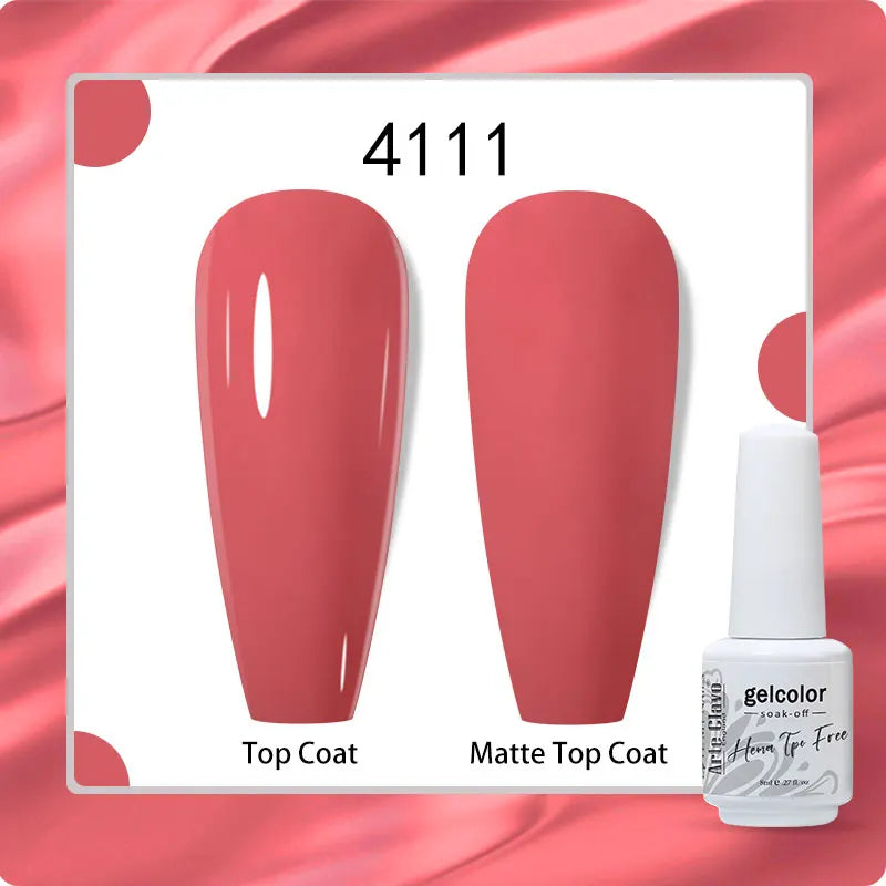 Arte Clavo 8ml HEMA TPO Free Gel Nail Polish Nail Art Manicure Semi Permanent Gel UV Hybrid Varnishes Base Top Coat Enamels New