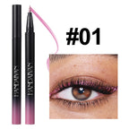Glitter Liquid Eyeliner Pencil Waterproof Purple Pink Blue Eye Liner Pen Long Lasting Quickily Drying Eyes Makeup Cosmetics