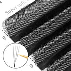 XIUSUZAKI  U-Shaped YY 3D 4D 5D W Eyelash Extensions New Style U/W Lashes Extension Mink Premade Volume Fans False Eyelashes