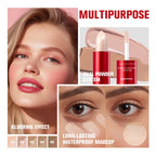 GlideHide Blurring Concealer Creamy texture Conceals dark circles wrinkles Dual formula liquid tip balm stick Long-lastin