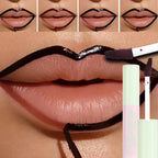 Rose Pink Peel Off Liquid Lipstick Waterproof Long Lasting LipGloss Matte Outline Contour Tattoo Lip Tear Pull LipLiner Cosmetic