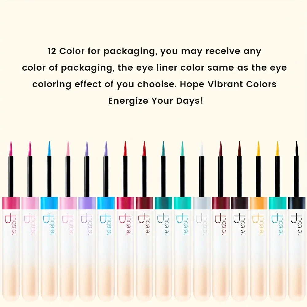 Matte Liquid Eyeliner, Matte Finish, Silky Smooth and Quick-Drying, Long-Lasting, Waterproof and Smudge-Proof,Eye Makeup