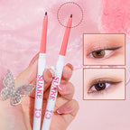 1pcs Beauty Eyeliner Pencil Eyeliner Gel Pen Waterproof Long Lasting Silkworm Pen Black Brown Eyeliner for Beginners Eye Makeup