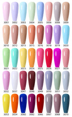 NAILCO 15ml 10pcs/Set Nude Colors Gel Nail Polish UV Gel Nail Polish Pink Nail Lakiery Esmalte Top Base Nail Art Design Vernis