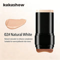 kakashow Two In One Concealer Foundation Stick Facial Matte Waterproof Bronzer Contouring Face Coverage Moisturizing Cream