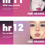 HERORANGE youth monochrome makeup eye shadow ins pearlescent fine flash natural delicate mashed potato eye shadow plate