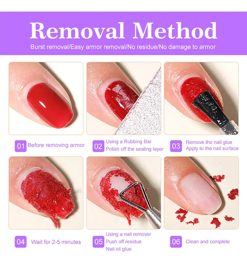 MOSKANY 15ml Magic Remover Nail Gel Polish for Soak Off UV Gel Polish Fast Removal Semi Permanent Varnish Polish Cancel Glue