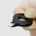 Out Handle Pig 1pcs hair clipper Slant Tweezer With Hollow Professional Eyebrow Facial Hair Remover Practical Beauty Tool For Me