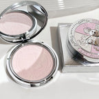 Face Pressed Powder Setting Long Lasting Oil Control Waterproof Foundation Natural Brighten Skin Tone Powder Concealer Makeup