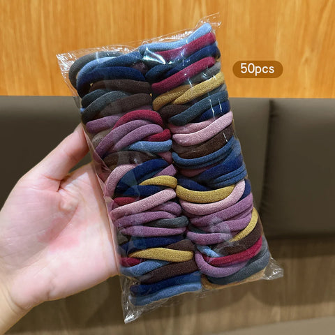 100 seamless, high elasticity, durable Korean style hair accessories with elastic bands suitable for daily use