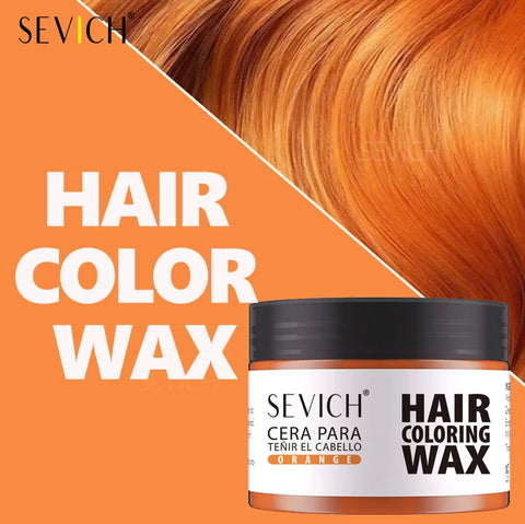 Hair Colour Wax Temporary  Hair Color Wax Easy To Wash DIY Hairs Dyed Mud Long Lasting Paint Coloring Cream Colored Hair Dye