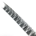 YGirlash DIY Handmade Eyelash Extension Segmented Lashes Dramatic Lash Bundles Soft Ribbon Strip Eyelashes Makeup Lashes