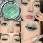 HERORANGE Glowing Charm Monochrome Eyeshadow Palette Pearlescent Explosion Polarized Brightening Silkworm Highlight