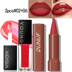 Gradient Lip Liner Pen with Matte Velvet Finish Smooth Application  Lipstick for Defined and Elegant Lips