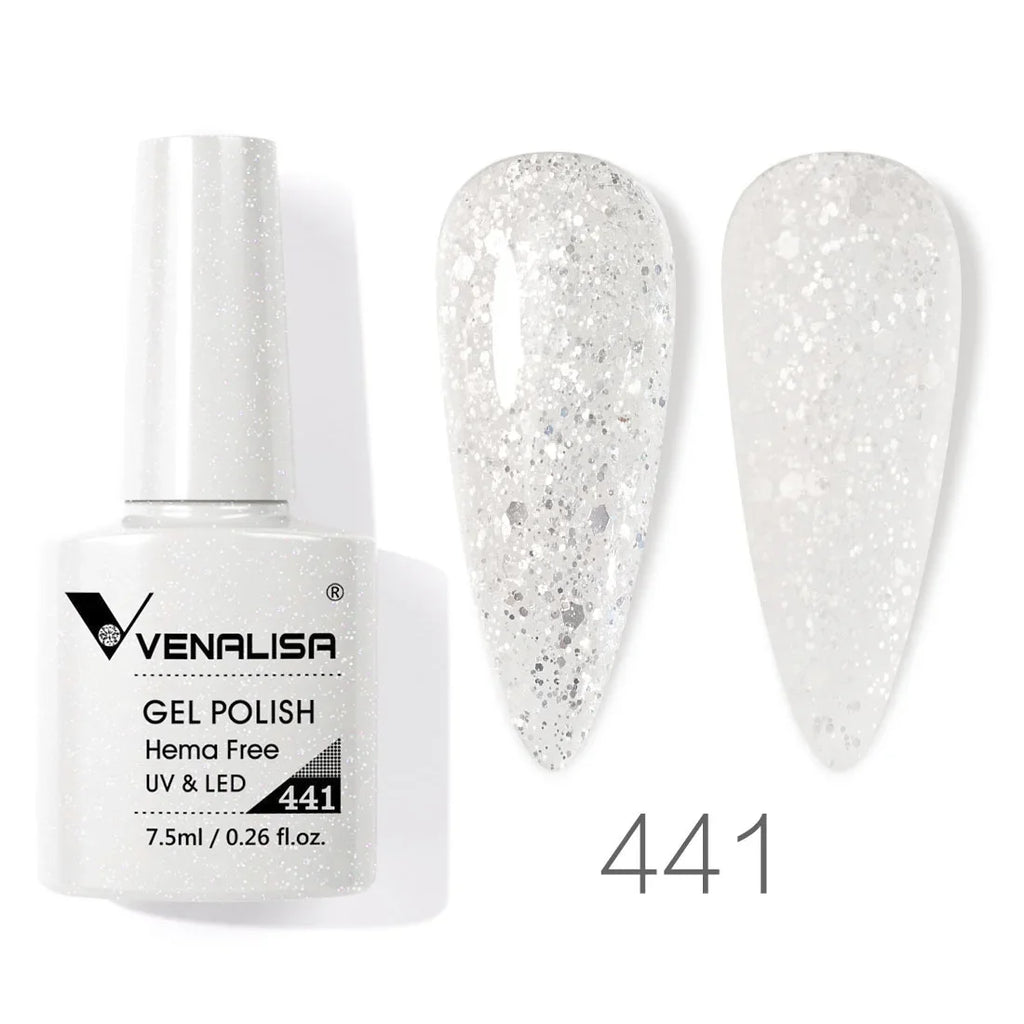 Venalisa VIP4 Nail Gel Polish HEMA/TPO FREE Full Coverage Beautiful Semi Permanent Soak Off UV LED Gel Nail Polish Gel Lacquer