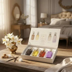 KAYALI 4x10ml Unisex Eau De Parfum Set Long Lasting Floral Fruity Musk Vanilla Royale Mini Travel Perfume Collection