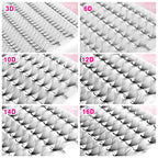 CoMango Wispy Pointy Base Premade Russian Volume Fans 3D 6D 10D 12D 14D 16D Lashes Extension 300 Fans False Mink Eyelashes