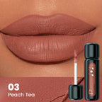 Matte Velvet Lip Mud, Highly Pigmented Non-Stick Lip Gloss, Long Lasting Waterproof Lip Makeup Gift for Mother’s Day