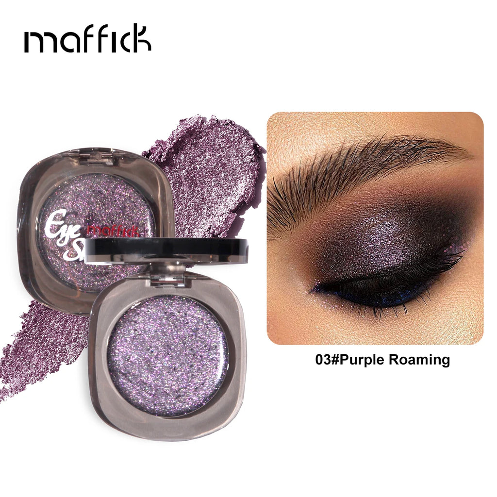 Single Color Eyeshadow Natural Big Eyes Colorful Shiny Highlight Waterproof Women Makeup Beauty Tools