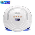 UV LED Nail Lamp 380W Nail Curing Lamps For Home Salon Powerful LED Drying Lamps For All Gel Polish Professional Nail Equipment