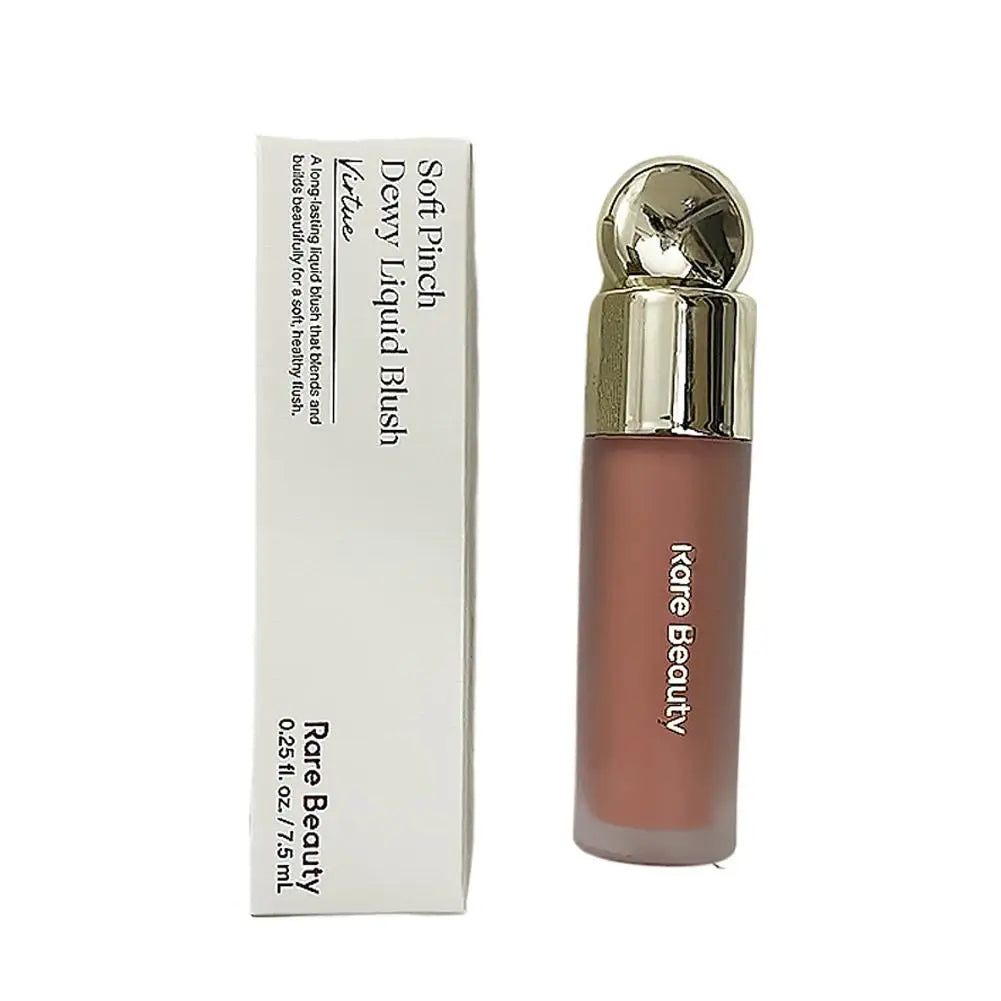 11 Color Matte Liquid Powder Blusher, Lip and Cheek Dual-Use Powder Blusher, Low Saturation, Natural Moisturizing Facial Makeup