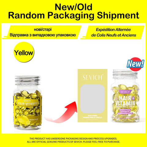 MIX Hair Vitamin Capsule Hair Treatment Oil Fast Restore Frizzy Hair Soft Smooth Shiny Keratin Complex Oil Hair Care Capsules