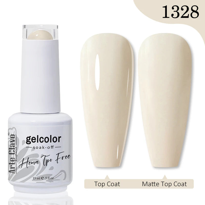 Arte Clavo Hema Free TPO Free Nail Gel Polish Nail Supplies Vernis Semi Permanent Nail Art Manicure Soak Off UV Gel Nail Varnish