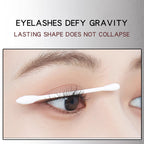 MACKANDY Waterproof 3D Lengthening Mascara Black Eyelash Extension Eye Lashs Brush Long-Wearing Silk Mascara Cosmetics Gift