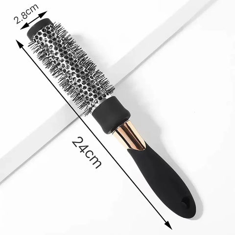 5 Size Ceramic Ion Hair Brush Nano Hairbrush Thermal Ceramic Ion Round Comb Hairdressing Hair Salon Styling Drying Curling