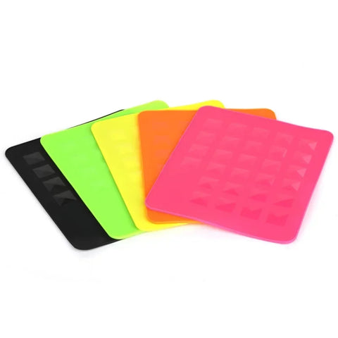 Portable Silicone Heat Resistant Mat Hair Straightener Curler Insulation Pad Non-Slip Anti Heat Mat Hair Styling Tool For Travel